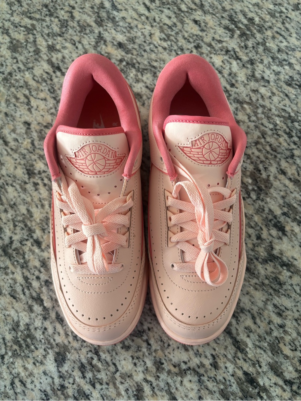 Jordan Pink Blush Low-Top Sneakers